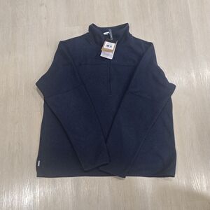 The North Face 1/2 zip Navy Blue Pullover
